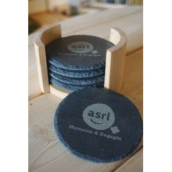 Dessous de Verres Ardoise...