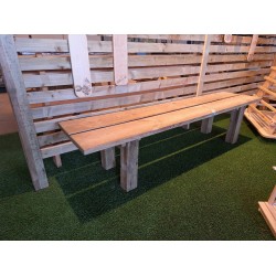 Banc sans dossier