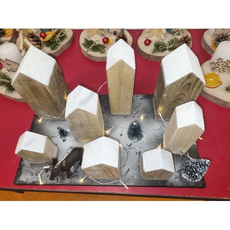 Plateau Village déco de Noël